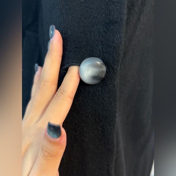 Wool cashmere blended vintage coat - Picture 4 of 5